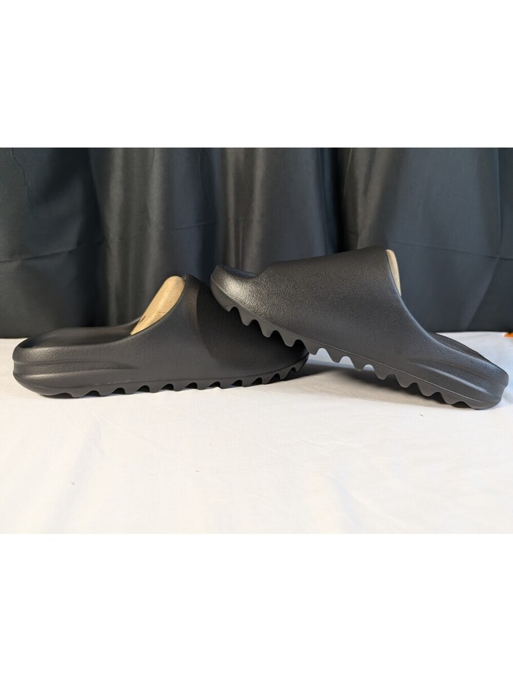 YZY YS-01 Black Slide Slippers Mens Size 10 Yeezy Foam Sandals New in Bag NIB